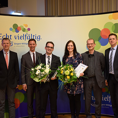 Gruppenfoto der Preisträger
