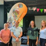 Workshopleiter Dr. Manuel Froitzheim, Regina Nitsche und Louisa Kölzer