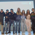 Gruppenfoto von Schülerinnen und Schülern bei der Schülerakademie Finanzkompetenz