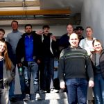 Gruppenfoto von Schülerinnen und Schülern bei der Schülerakademie Finanzkompetenz